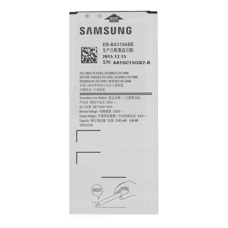 samsung galaxy a3 2016 a310 vymena baterie
